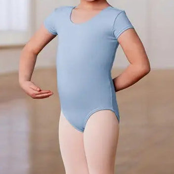 Cotton Short Sleeve Leotard