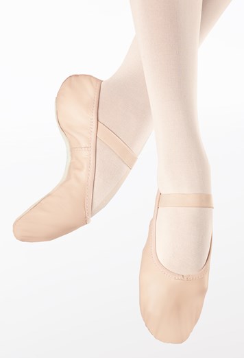 Adult Premium Leather Full Sole Ballet Shoes